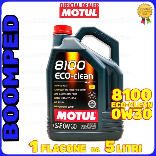 Motul 8100 eco - lt, eco-clean