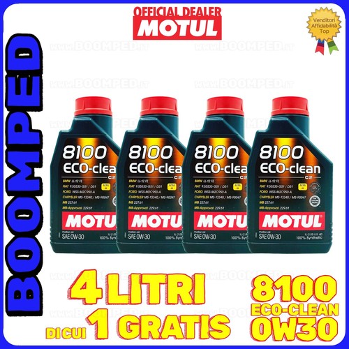 Motul 8100 eco clean 0w30 - 4,