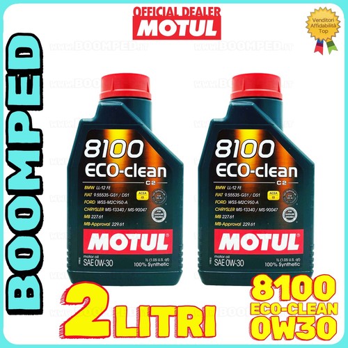 Motul 8100 eco clean 0w30 - lt, eco-clean
